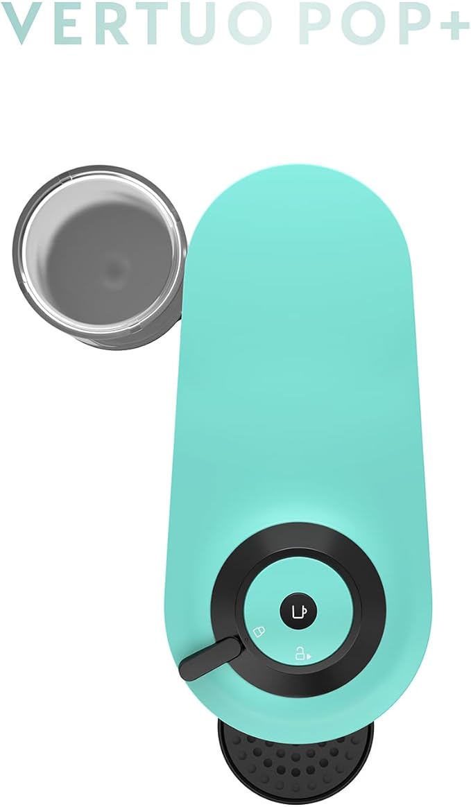 Nespresso Vertuo Pop+ Coffee and Espresso Maker by Breville Aqua Mint