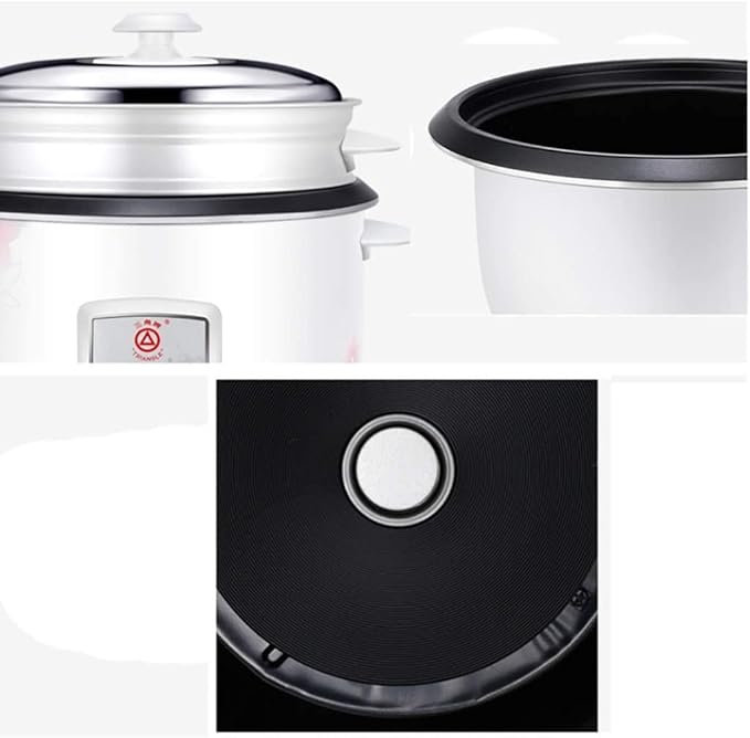 Rice Cooker Household Non-Stick Rice Cooker with Steamer Automatic Heat Preservation for 3-8 People
