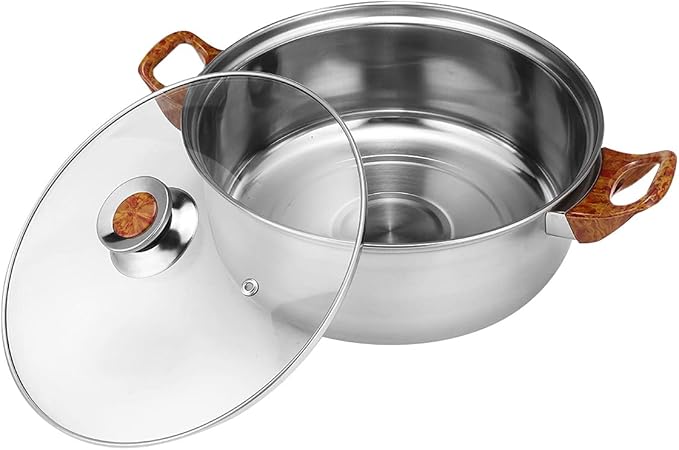 Stainless Steel Kitchen Cookware Set Cooking Pots and Pans Casseroles Frypan Saucepan Set Cookware Utensil Sets