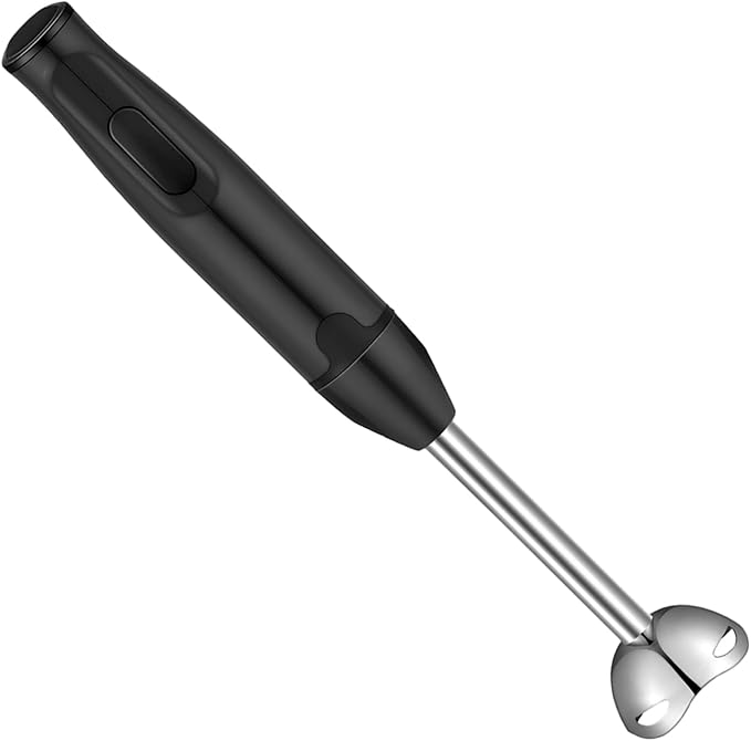 Hand Blender | Electric Immersion Mixer 400w with Rod Portable Hand Blender | for Coffee Milk Kitchen Soup Puree Food Pastry