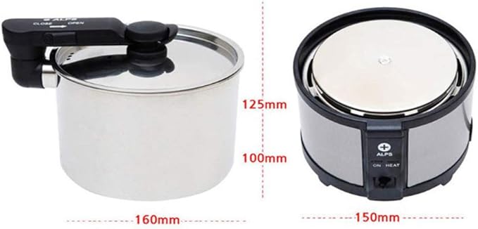 ALPS Traveling Camping Multi Purpose Electric Cooker TC-350A Ramen Port 1.3 Liter TC350A 110~220V