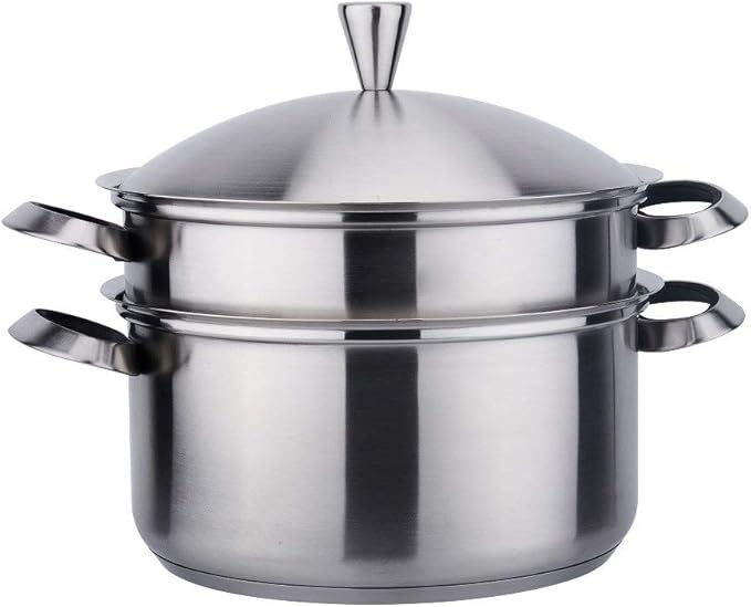 Pot Set Cookware Set Cooking Utensils Stainless Steel Kitchen Cookware Collection Cookware Pans and Pots Perfect for Stir Fry Grill Roast Sauce Soup Cookware Cooking Set