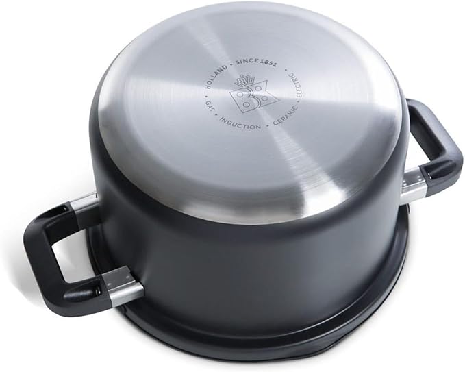 BK Flow Cool Black stainless steel pan set 4-piece (1011764)