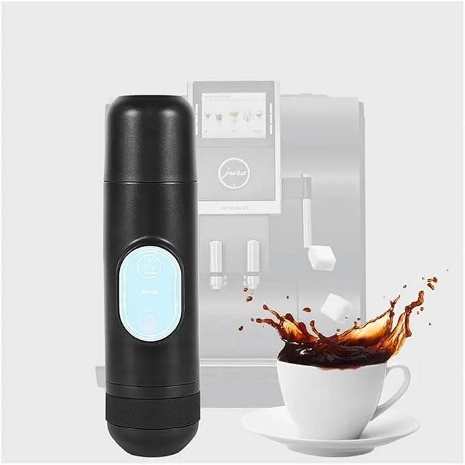 Portable Coffee Machine 2Pcs USB Portable Electric Mini Coffee Maker Car Rechargeable Coffee Makerfor Outdoor Travel Picnic
