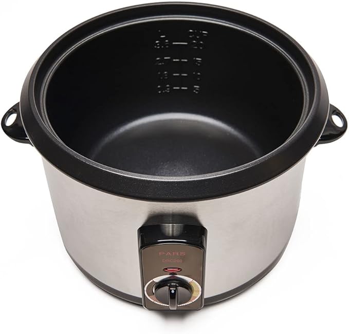 Pars Automatic Persian Rice Cooker - Tahdig Rice Maker Perfect Rice Crust 20 Cup