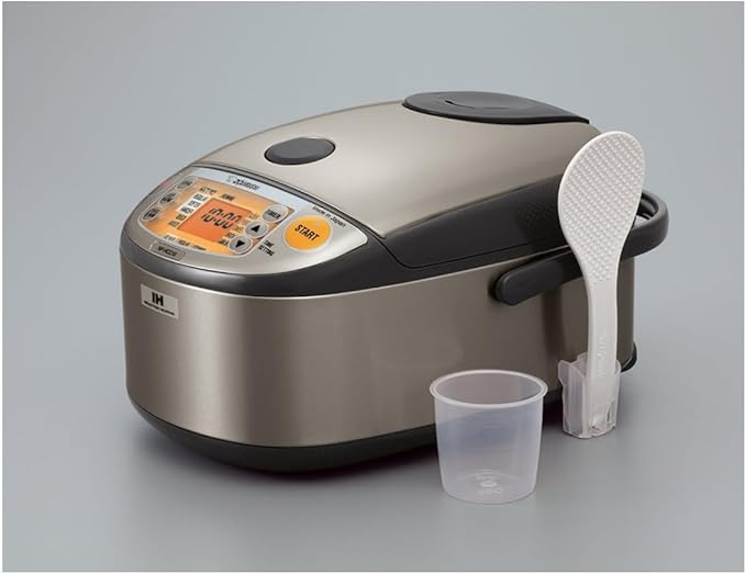 Zojirushi NP-HCC18XH Induction Heating System Rice Cooker and Warmer 1.8 L Stainless Dark Gray