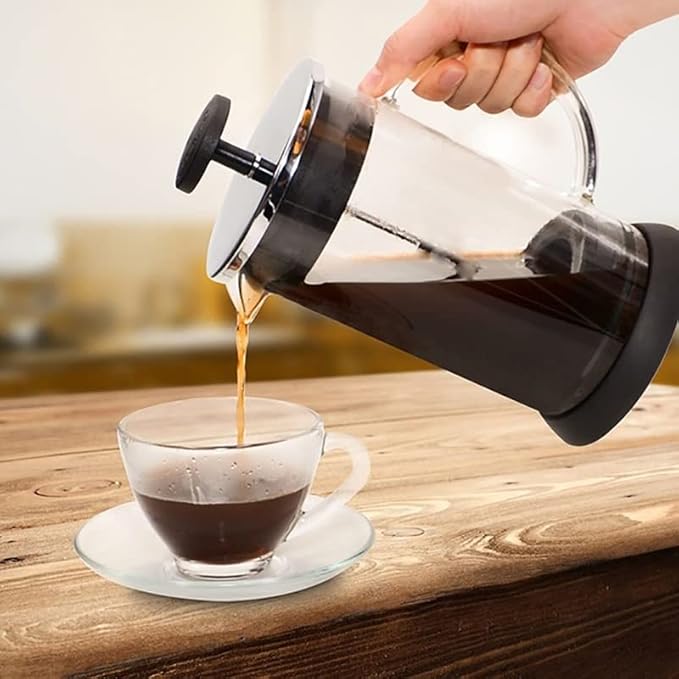 French Press Coffee Pot Practical Borosilicate Glass Maker Kettle Multifunctional Carafe Teapot Coffeeware