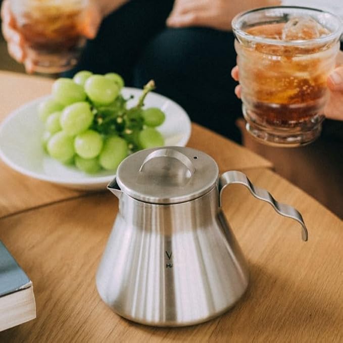 Hario Outdoor V60 Metal Coffee Server 500ml Silver