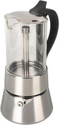 Stainless Steel Italian Coffee Maker For 4 Cups Machine