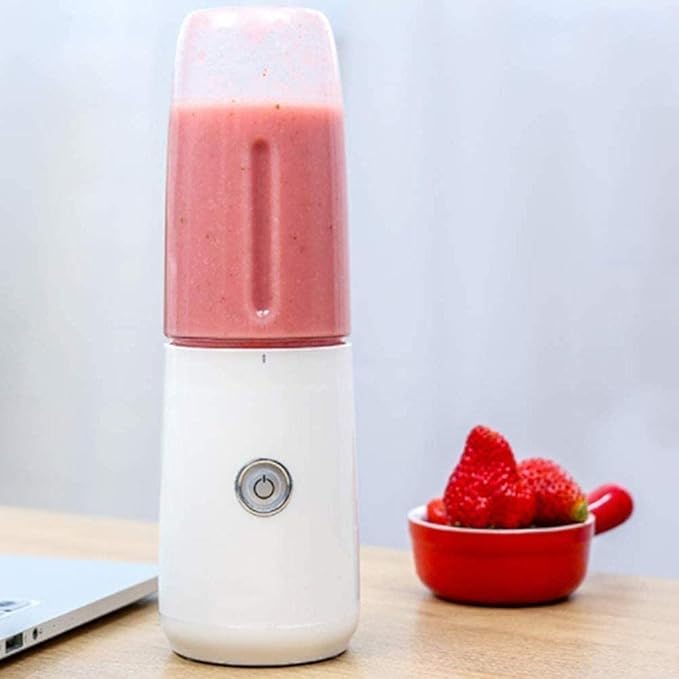 Portable Blender Personal Size Blender for Shakes and Smoothies Rechargeable Mini Travel Blender with 3D Six Blades Mixer Cup for Home Sports Outdoor