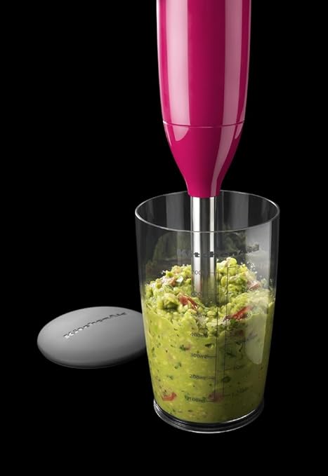 KitchenAid KHB1231CB 2-Speed Hand Blender Electric Mixer 8 Cranberry