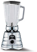 Oster Original 3 Speed Chrome Blender 6 Times more Durable Motor 10 Times Stronger 5 Cup Glass Jar