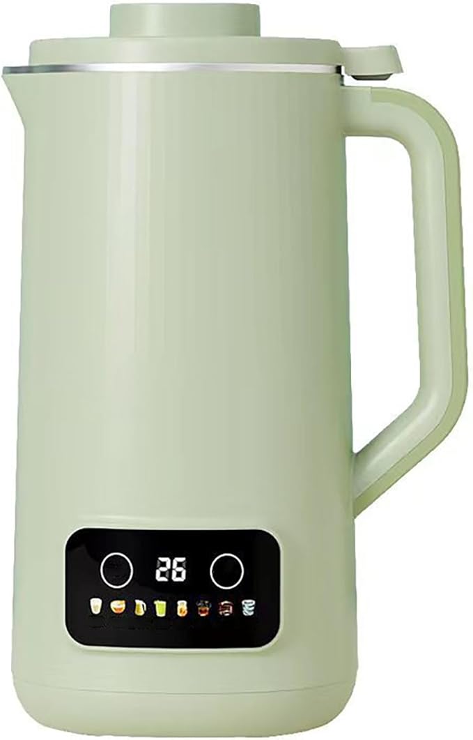 Soybean Machine Soy Milk Maker Juice Blender 600ml Portable Blending Machine with 12-Hour Timer and Auto Clean for 1-3 People Touch Control Kitchen Appliance