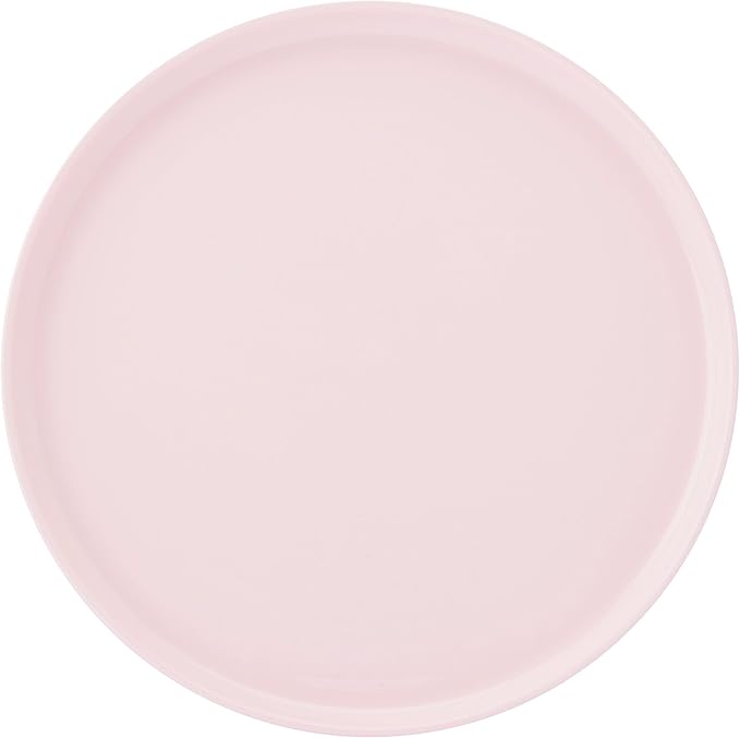 Mikasa Madison Misty Pink Bone China Dinnerware Set 12-Piece Service for 4 Includes Dinner Plates Salad Plates and Cereal Bowls Dishwasher Safe