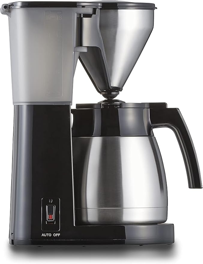 Melitta coffee makerEasy Top Thermo LKT-1001 (Black)【Japan Domestic genuine products】