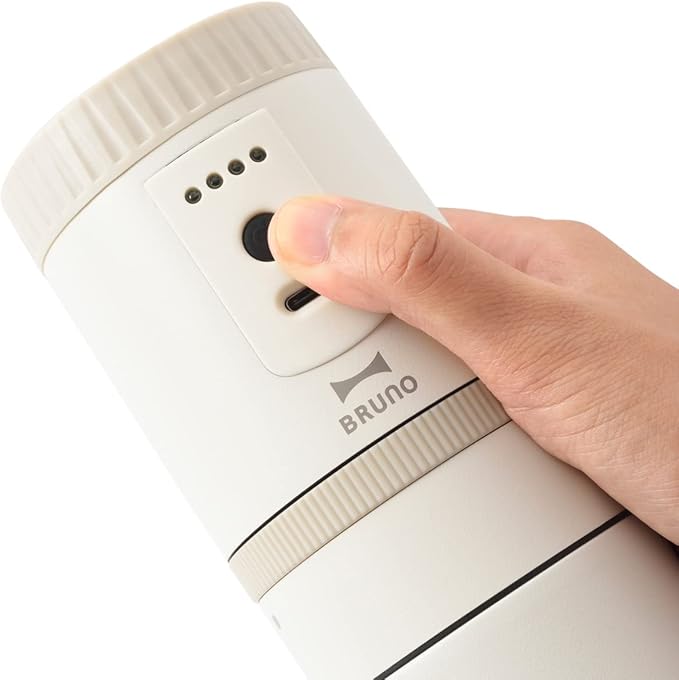 BRUNO Electric Coffee Maker with Mill (Beige) BOE080-BE【Japan Domestic Genuine Products】【Ships from Japan】
