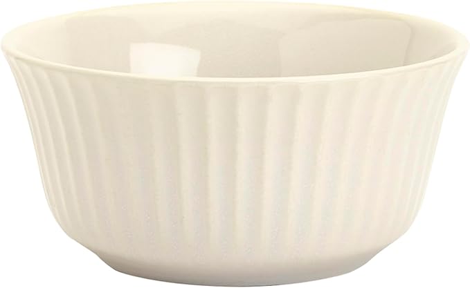 Tabletops Gallery Richmond 12-Piece Reactive Glaze Stoneware Dinnerware Set of Kitchen Dishes Dinner Plates Cereal Bowls Service for 4 White