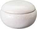 &ampNE NMT-306L-WL-WL-WL-Ware Banko Pottery Large White White Made in Japan Microwave Safe Pottery Rice Storage Container Oven-safe Chilled Microwave Oven Safe Cooker Rice Plump 3 Pairs 1.5 Meal Rice