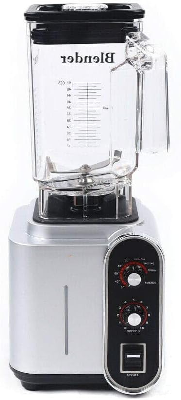 Heavy Duty Commercial Blender2200W Professional Countertop Blender with Timer10 Speeds50 oz Large Capacity for Crushing Ice Frozen Fruit Soup and Smoothiesfor HomeStore