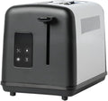 Touchscreen 2 Slice Toaster with Stainless Steel Construction Offering Six Levels and Bread Type Options for Consistent Toasting of Muffins Bagels Waffles