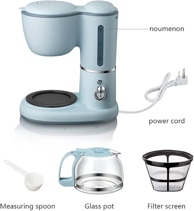Household American Coffee Machine American Drip Type Coffee Maker Tea Pot 600ml Capacity The Concentration is Adjustable Continuous Heat Preservation
