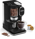 Cuisinart Single-Serve Coffee Maker + Coffee Grinder with 8 oz. 10 oz. and 12 oz. Serving Size Compatible with Single-Cup Pods 48-Ounce Removable Reservoir Stainless Steel DGB-2