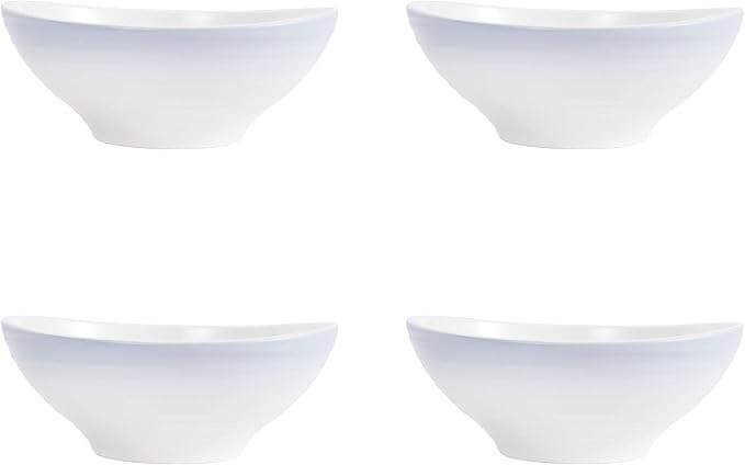 Mikasa Swirl Ombre Grey 16 Piece Dinnerware Set Service for 4
