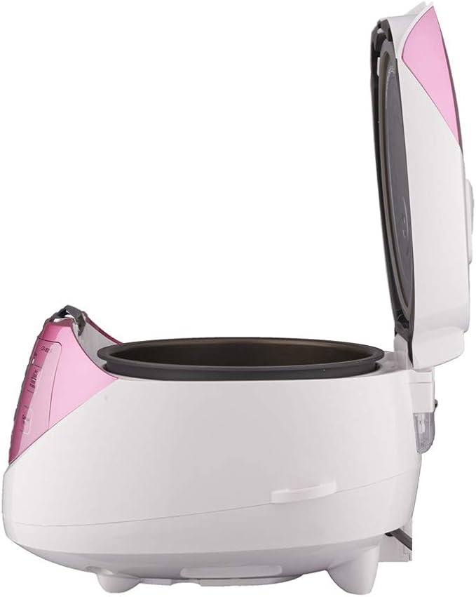 CUCKOO Micom Rice Cooker 6 Cup Uncooked / 12 Cup Cooked Korean Fuzzy Logic Rice Cooker with Delay Timer &amp Keep Warm Setting Versatile Food Steamer with Non-Stick Inner Pot Pink (CR-0631F)