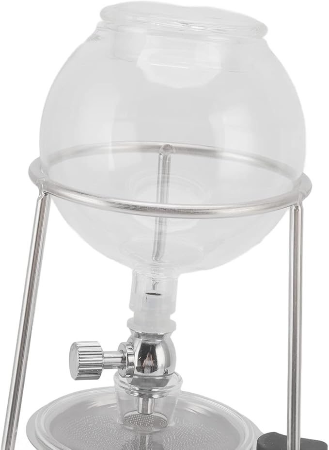 Cold Brew Drip Coffee Maker 21Oz/600Ml Iced Coffee Cold Brew Drip Tower Coffee Maker with Stainless Steel Filter and 100 Filter Paper Dripper Iced Coffee Brewer Maker