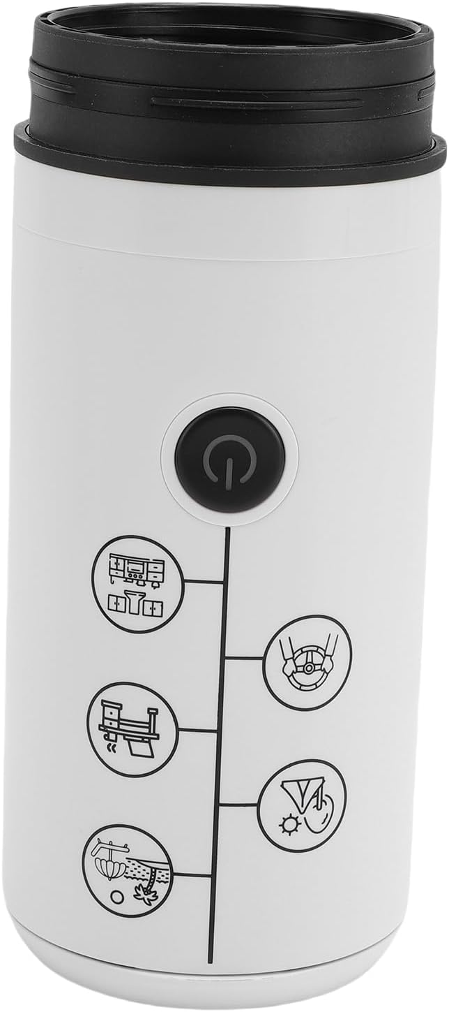 Portable Coffee Machine Cordless Portable Coffee Maker Portable Automatic Coffee Machine 17 Bar Pressure Work with Capsule for Travel