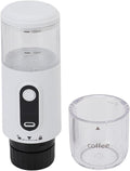 Yoidesu Portable Electric Espresso Machine Compatible with Coffee &amp Capsule 20 Bar Mini Car Travel Coffee Maker with 2500mAh Battery Ideal for Camping RV Hiking Office (White)