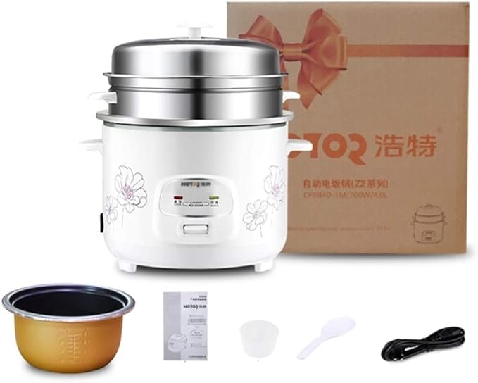 Rice Cooker and Steamer Household Non-Stick Rice Cooker Warm Function for 2-9 People