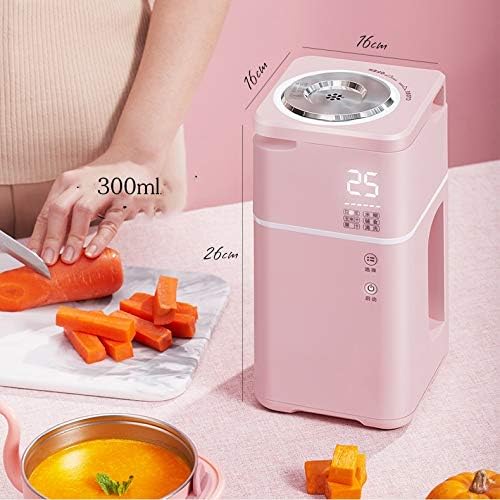Mini Soymilk Household Small Automatic 1-2 Single Wall Breaking Machine Without Filtering and Cooking(D)