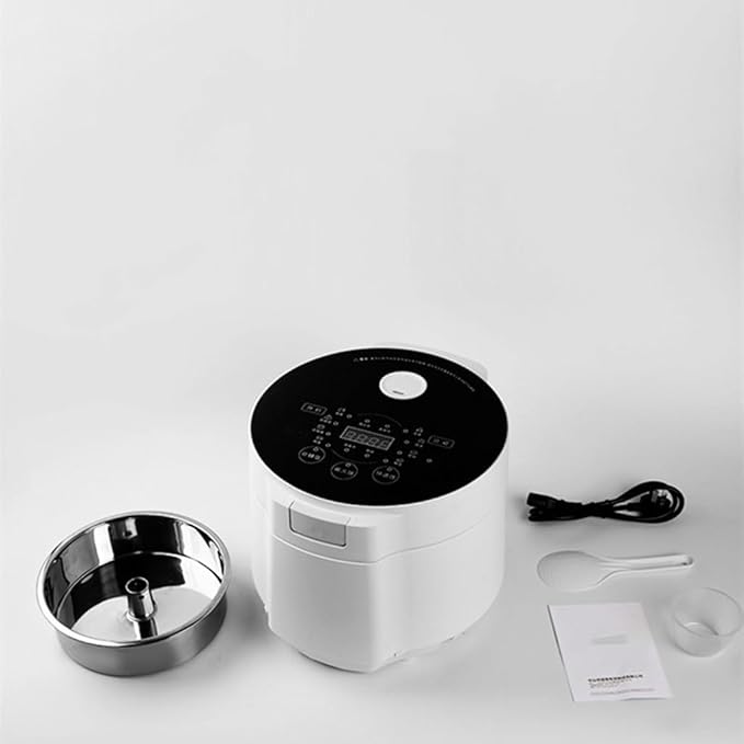 Multifunctional Smart 5L Rice Cooker Large Capacity Household Fully Automatic Rice Cooker Timer Non-stick Liner