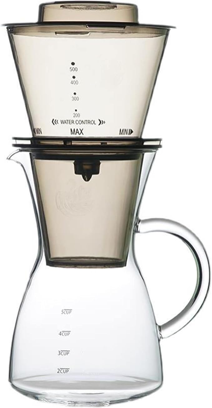 Cold Brew Coffee Maker Moka Pot Iced Home Coffee Drip Iced Coffee Tools Drip Pot Set High Borosilicate Glass Filter Coffee Machine 700ML