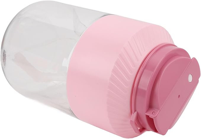 Portable Blender Cordless Blender Electric 1000ml 18000RPM 3000mAh Battery BPAFree PC Material with Dual Lid Automatic Cleaning for Travel Gym Home (Pink)