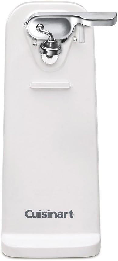 Cuisinart CPT-122 2-Slice Compact Plastic Toaster (White) &amp CCO-50N Deluxe Electric Can Opener White