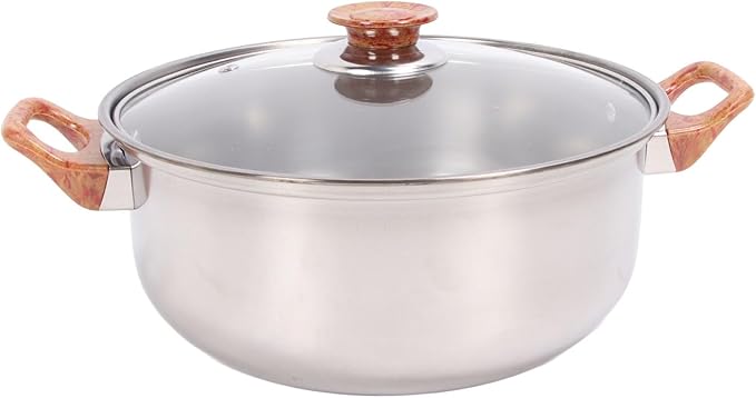 Stainless Steel Cookware Set Pots And Pans Set Non Stick Stainless Steel Non Stick Pots And Pan Set Kitchen Cookware Set with Glass Lid Dishwasher