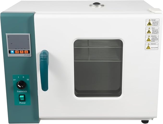 1000W Lab Convection Oven 45L Constant Temperature Forced Air Drying Ovens Electric Blast Drying Oven with Digital Control for Industrial Laboratory School RT+18°F～572°F