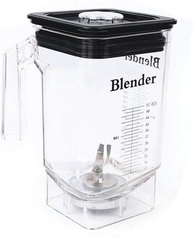 Commercial Mixer 50 oz Smoothie Machine Fruit Juice Smoothie Maker with Adjustable Speed &amp Timing Function for Home Restaurants Hotels 2.2KW