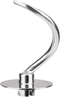 Blender and Noodle Hook Egg Beating Paddle Kneading Bucket Stainless Steel Blender Accessories Parts(8L Noodle Bucket)