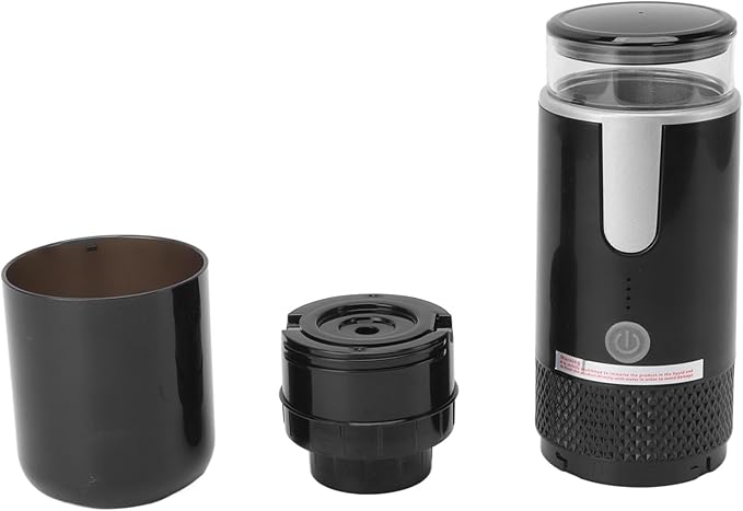 TARSHYRY Portable Espresso MachinePortable Coffee MakerEspresso Maker Compatible Ground Coffee Hand Coffee Make for Capsules for Camping Travel RV HikingOffice