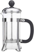 French Press Coffee Maker With Stainless Steel Filter Large Comfortable Handle &amp Glass Protecting Durable