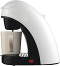 Brentwood TS-112W Coffee Maker with Ceramic MugSingle ServeWhite