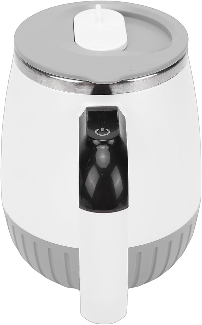 Zerodis Automatic Stirring Mug 316 Stainless Steel Self Mixing Cup with Temperature Display Ideal for Coffee and Protein Shakes Perfect for Home and Office Use