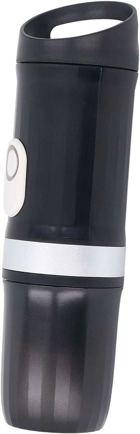 Portable Electric Espresso Machine Espresso Machine Self Heating 20 Bar Mini Coffee Maker Cordless Single Serve Coffee Maker for Camping Travel RV Hiking Office