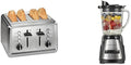 Hamilton Beach 4 Slice Toaster and 700W 12-Function Blender Bundle