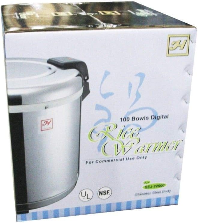 Thunder Group SEJ22000 Stainless Steel 50-Cup Rice Warmer