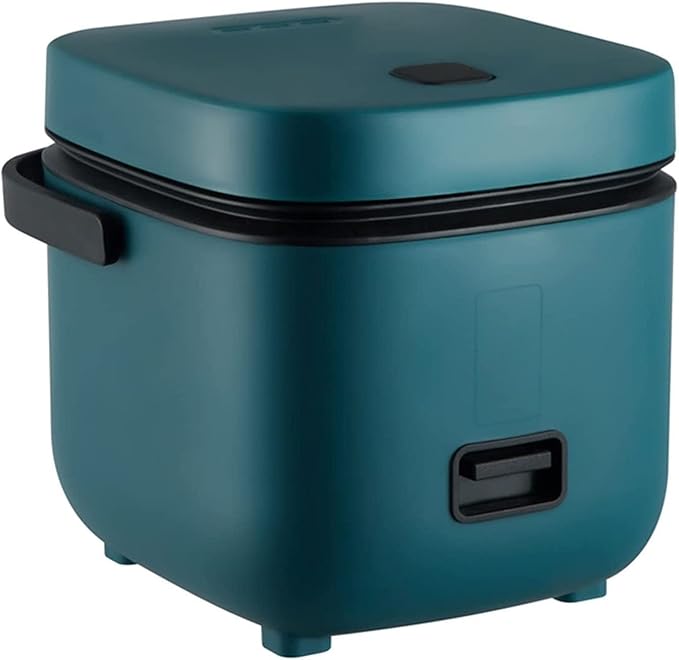 Rice Cooker - Mini Electric Rice Cooker Home Kitchen Appliances 2-layer Heating Food Steamer Multifunction Meal Cooking Pot (Color : Blue)