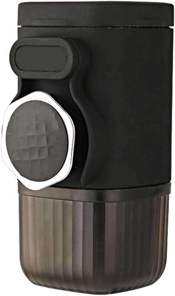 Portable Coffee Maker 2 in 1 Small Travel Coffee Machine Manually Operated for Ground Coffee &amp Capsule15 Bar Small Handheld Coffee Machine for Camping Travelor Office Use